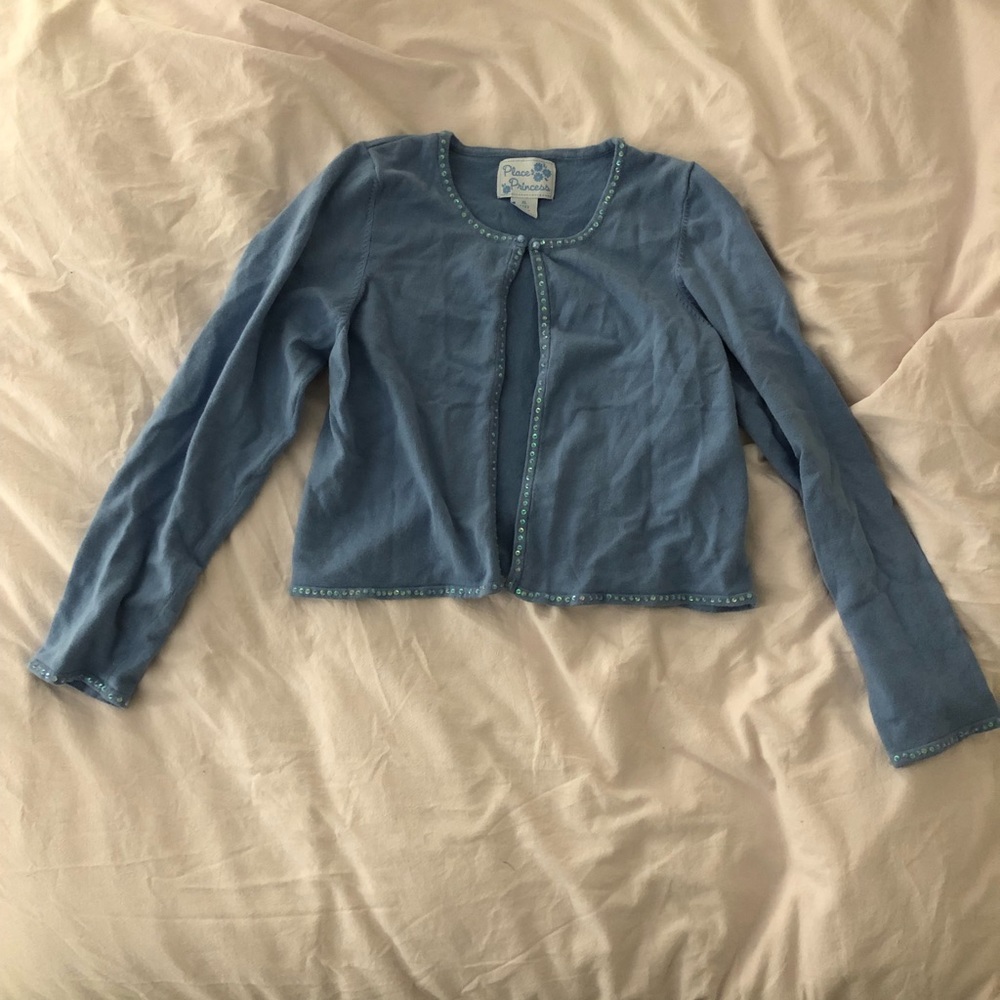 vintage cropped sweater